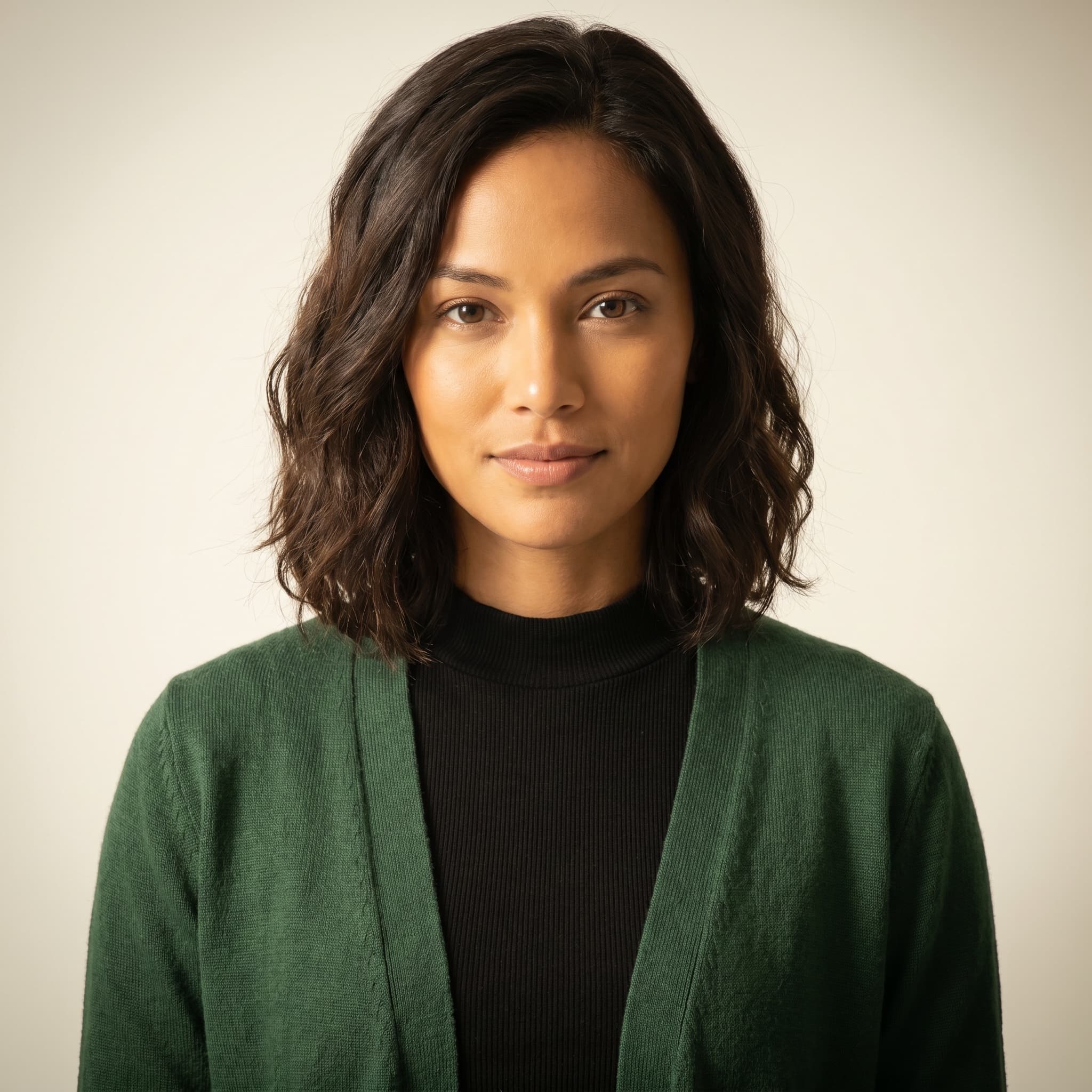 A cardigan layered over a base top — the kind of pairing the goes-with grid suggests